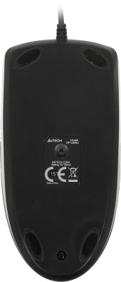 Мышь A4Tech OP-530NU черный оптическая 1200dpi USB 2but