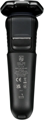 Бритва роторная Philips Series 5000 S5885/10 реж.эл.:3 питан.:аккум. черный/синий