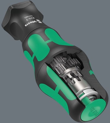Набор отверток Wera Kraftform Kompakt Turbo Imperial 1 в компл.:19 предметов (WE-057483)