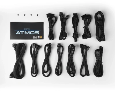Блок питания Chieftec ATX 750W Atmos CPX-750FC 80+ gold (20+4pin) APFC 120mm fan 9xSATA Cab Manag RTL