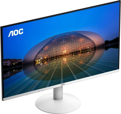 Монитор AOC 23.8" 24B30H3/BW белый IPS LED 16:9 HDMI матовая 300cd 178гр/178гр 1920x1080 120Hz VGA FHD 2.5кг