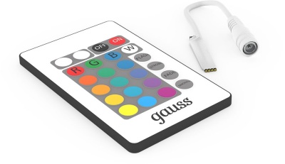 Контроллер Gauss Basic для лен.светод. белый/черный (BT610)