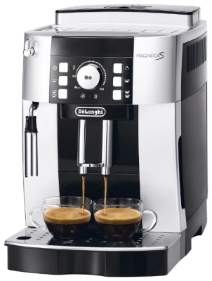 Кофемашина Delonghi Magnifica S ECAM 21.117.SB 1450Вт серебристый/черный