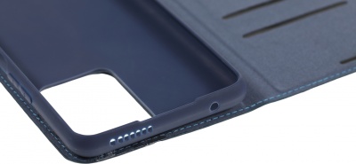 Чехол (флип-кейс) BoraSCO для Xiaomi 11T/11T Pro Book Case синий (70063)