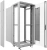 Шкаф коммутационный Cabeus (SH-05C-12U60/60) напольный 12U 600x600мм пер.дв.стекл металл 800кг серый 500мм 730мм IP20 сталь