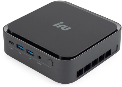 Неттоп IRU Tactio 513 i5 1235U (1.3) 16Gb SSD512Gb Iris Xe без ОС GbitEth WiFi BT 120W серый (RUS) (2189397)