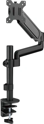 Кронштейн для мониторов ЖК Digma D-MM201 черный 17"-32" макс.9кг крепление к столешнице поворот и наклон