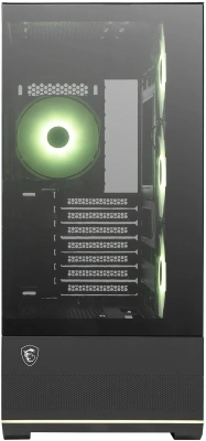 Корпус MSI MAG Pano 110R PZ черный без БП ATX 6x120mm 4x140mm 2xUSB3.0 audio AirDuct bott PSU