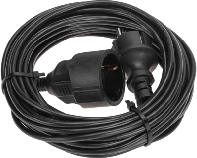 Удлинитель силовой PROconnect PROc-Uc (13-4909) 3x0.75кв.мм 1розет. 10м ПВС 6A без катушки черный