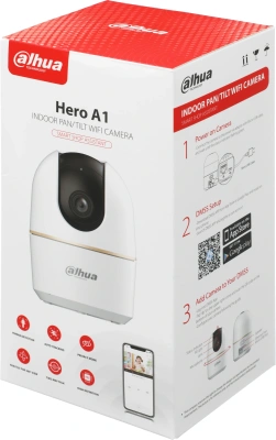 Камера видеонаблюдения IP Dahua DH-IPC-H3AP-0360B Wi-Fi 3.6-3.6мм цв. корп.:белый (DH-H3A)