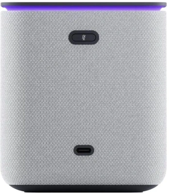 Умная колонка Yandex Станция Миди Алиса серый 24W 1.0 BT/Wi-Fi 10м (YNDX-00054GRY)