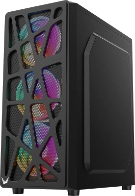 Корпус Formula Mana AR V2 черный без БП ATX 4x120mm 2xUSB2.0 1xUSB3.0 audio bott PSU