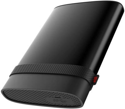 Жесткий диск Silicon Power USB3.0 4TB SP040TBPHD85BS3K A85B Armor (5400rpm) 2.5" черный