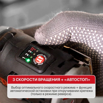 Винтоверт P.I.T. PSD12K-120A/1 аккум. патрон:шестигр.1/4"