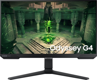 Монитор Samsung 25" Odyssey G4 S25BG400EI черный IPS LED 16:9 HDMI полуматовая HAS Piv 400cd 178гр/178гр 1920x1080 240Hz G-Sync FreeSync Premium DP FHD 4.5кг