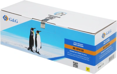 Картридж лазерный G&G GG-CF412X желтый (5000стр.) для HP CLJ M452DW/M452DN/M452NW/M477FDW/477DN/M477NW с чипом