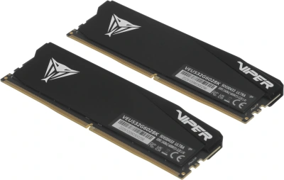 Память DDR5 2x16GB 6000MHz Patriot VEU532G6028K Viper Elite 5 Ultra RTL Gaming PC5-48000 CL28 DIMM UDIMM 288-pin 1.4В kit single rank с радиатором Ret