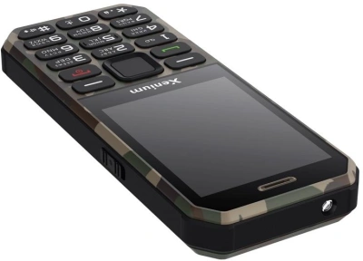 Мобильный телефон XENIUM X300 зеленый моноблок 2Sim 2.8" 240x320 Nucleus 0.3Mpix GSM900/1800 MP3 FM microSD max32Gb