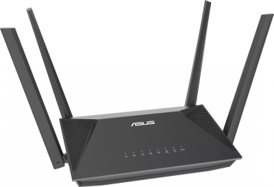 Роутер беспроводной Asus RT-AX52 AX1800 10/100/1000BASE-TX черный
