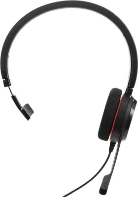 Наушники с микрофоном Jabra Evolve 20 MS Mono черный 1.2м накладные USB оголовье (4993-823-109)