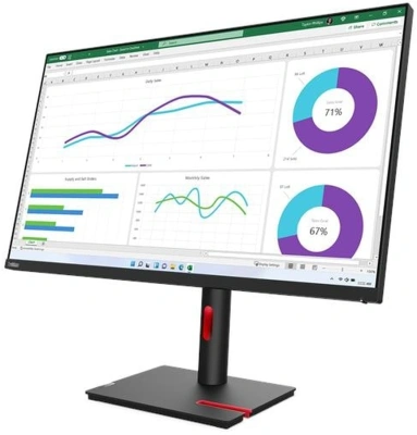 Монитор Lenovo 31.5" ThinkVision T32h-30 черный IPS LED 4ms 16:9 HDMI матовая HAS Piv 1000:1 350cd 178гр/178гр 2560x1440 60Hz DP Quad 2K (1440p) USB 9.9кг