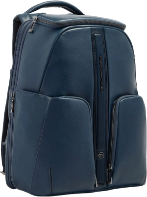 Рюкзак Piquadro Victor CA7180W143/BLU синий натур.кожа