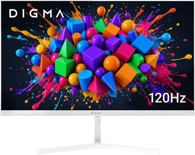 Монитор Digma 23.8" Progress 24P602F белый IPS LED 1ms 16:9 HDMI M/M матовая 250cd 178гр/178гр 1920x1080 120Hz DP FHD 2.95кг