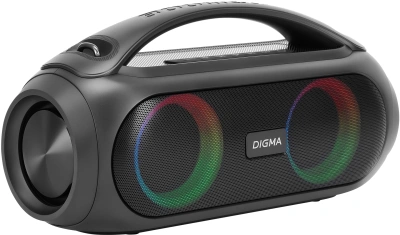 Колонка порт. Digma D-PS1530 черный/черный 50W 2.1 BT 10м 3000mAh (SP1530B)