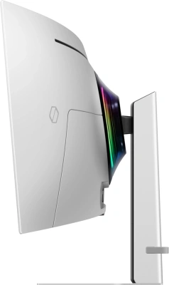 Монитор Samsung 49" Odyssey OLED G9 S49DG932SIXCI серебристый OLED LED 32:9 HDMI полуматовая HAS 250cd 178гр/178гр 5120x1440 240Hz FreeSync Premium Pro DP USB 12.9кг