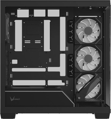 Корпус Formula Crystal Z8G Floe черный без БП ATX 3x120mm 3x140mm 2xUSB3.0 audio bott PSU