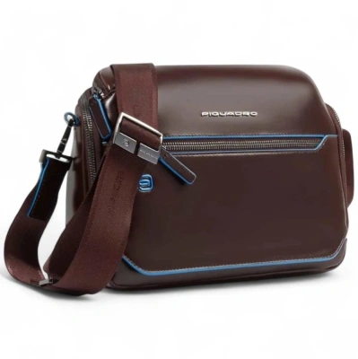 Сумка мужская Piquadro Blue Square CA6900B2/MO красное дерево натур.кожа