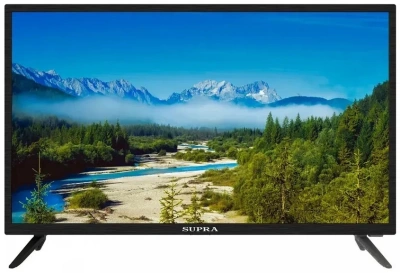 Телевизор LED Supra 32" STV-LC32ST0080W черный HD 60Hz DVB-T2 DVB-C USB WiFi Smart TV (RUS)