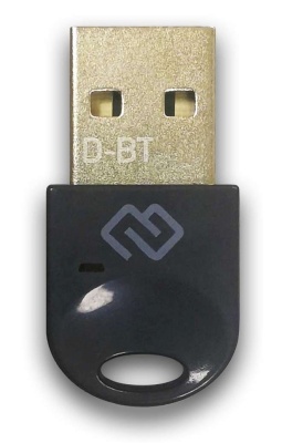 Адаптер USB Digma D-BT502 BT5.0+EDR class 1.5 20м черный
