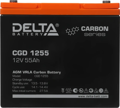 Батарея для ИБП Delta CGD 1255 12В 55Ач