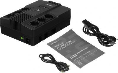 Источник бесперебойного питания Ippon Nut 650 360Вт 650ВА черный