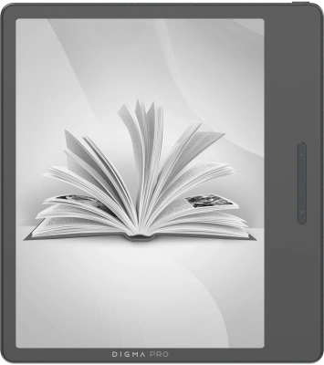 Электронная книга Digma pro Moon 7 7" E-Ink Carta 758x1024 1.8Ghz 3072/32Gb/SD/microSDHC/подсветка дисплея темно-серый