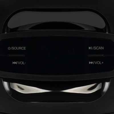 Микросистема Hyundai H-MS1404 черный 30Вт FM USB BT