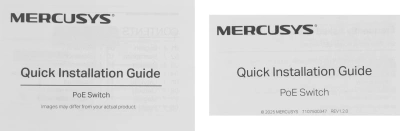 Коммутатор Mercusys MS110CP (L2) 8x100Мбит/с 2x1Гбит/с 8PoE+ 65W неуправляемый