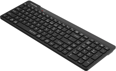 Клавиатура A4Tech FBK23 AS черный USB беспроводная BT/Radio