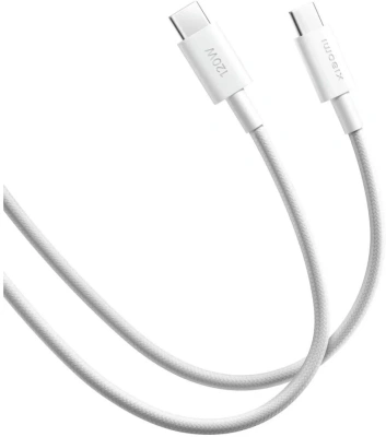 Кабель Xiaomi BHR087KGL USB Type-C (m)-USB Type-C (m) 1м белый