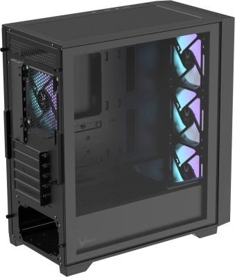 Корпус Formula Air Mesh GX600 Plus черный без БП mATX 6x120mm 2x140mm 2xUSB3.0 audio bott PSU