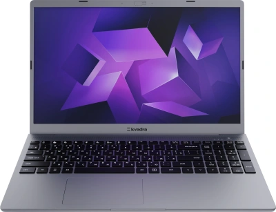 Ноутбук Kvadra Nau LE15T Rev.1.1 Core i5 1235U 8Gb SSD512Gb Intel UHD Graphics 15.6" IPS FHD (1920x1080) без ОС dk.grey WiFi BT Cam (Y22L02P01101R_7872F1)