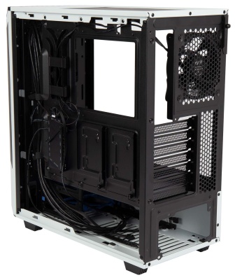 Корпус Hiper PW81 белый без БП ATX 4x120mm 2xUSB2.0 2xUSB3.0 audio bott PSU