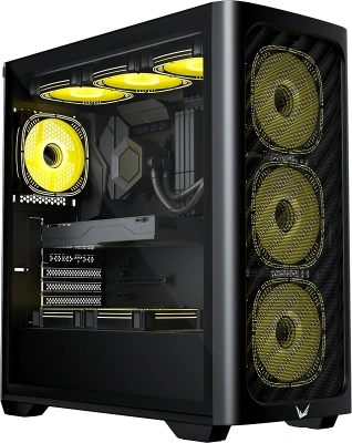 Корпус Formula Air Power G3 Plus черный без БП ATX 5x120mm 3x140mm 1xUSB3.0 audio bott PSU