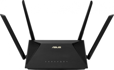 Роутер беспроводной Asus RT-AX53U AX1800 10/100/1000BASE-TX/4G ready черный