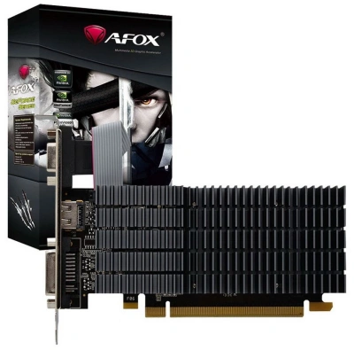 Видеокарта Afox PCI-E 2.0 AF710-2048D3L5 NVIDIA GeForce GT 710 2Gb 64bit GDDR3 954/1333 DVIx1 HDMIx1 CRTx1 HDCP Ret
