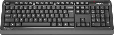 Клавиатура A4Tech FGK10 серый USB беспроводная Multimedia