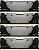 Память DDR4 4x16GB 3200MHz Kingston KF432C16RB12K4/64 Fury Renegade Black RTL Gaming PC4-25600 CL16 DIMM 288-pin 1.35В dual rank с радиатором Ret