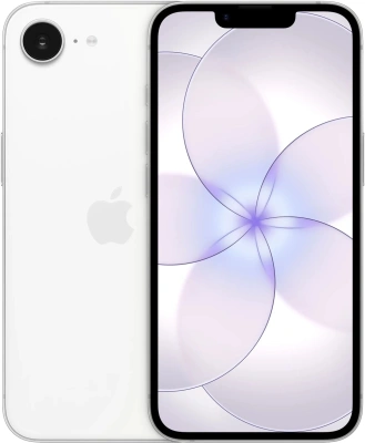 Смартфон Apple A3634 iPhone 17e 256Gb 8Gb белый моноблок 3G 4G 1Sim 6.1" 1170x2532 iOS 26 48Mpix 802.11 a/b/g/n/ac/ax NFC GPS Protect