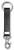 Подвеска для ремня Victorinox 4.1853 черный 70мм блистер Подвеска для ремня Victorinox 4.1853 черный 70мм блистер